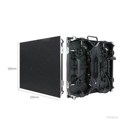 Die Cast P3.91mm Wynajem zewnętrznego ekranu LED 1R1G1B Struktura pikseli