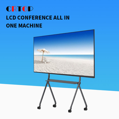 Wielofunkcyjny 75-calowy wyświetlacz LCD do sali konferencyjnej Dotykowy panel LCD 4K HD