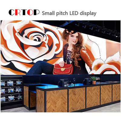 Utrzymanie z przodu P1.667mm Fine Pitch Ekran LED z odlewanego ciśnieniowo aluminiowego pudełka