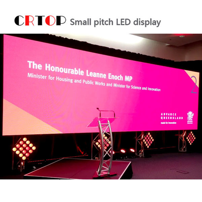 Fine Pitch P2.5mm HD 4k LED Video Wall Indoor Szeroki kąt widzenia