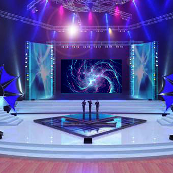 3840Hz Outdoor Outdoor Rental Obudowa z odlewu aluminiowego z odlewu aluminiowego