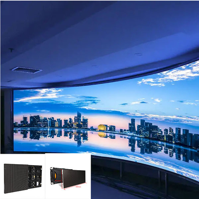 Wewnętrzny panel LED P3mm 576X576mm Rozmiar szafki Pudełko z odlewu ciśnieniowego