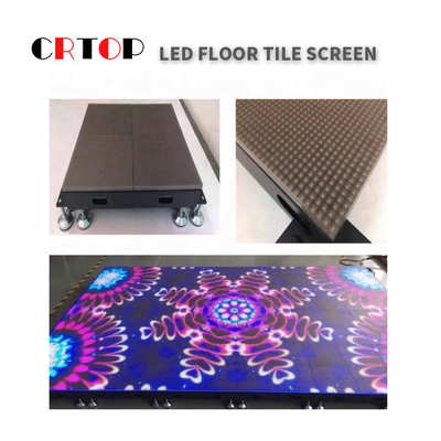 IP20 Stage Rental Ekran LED Floor Brick Maska PC Led Display