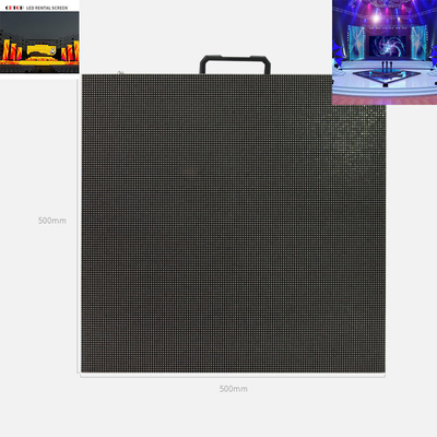 Moduł 250 * 250 mm Wypożyczalnia wewnętrzna Ekran LED Struktura pikseli 1R1G1B