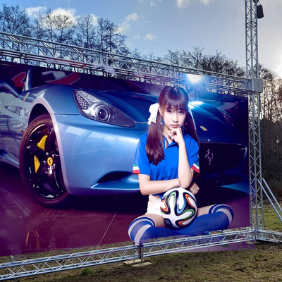 P10 Zewnętrzne cyfrowe ekrany reklamowe Ściana wideo LED Normalne odświeżanie