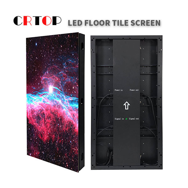 IP20 Stage Rental Ekran LED Floor Brick Maska PC Led Display